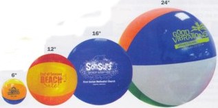 customized beach ball