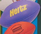 imported foam footballs