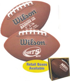 wilson composite leather footballs