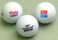 custom printed golf balls