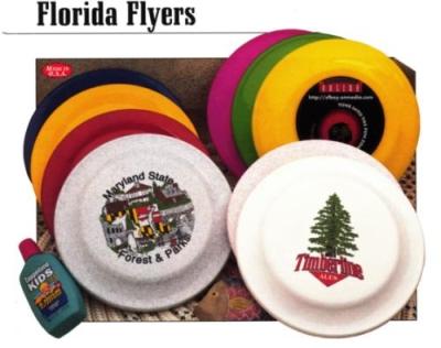 printed frisbees