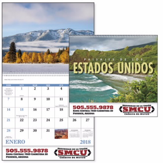 landscape of america calendars