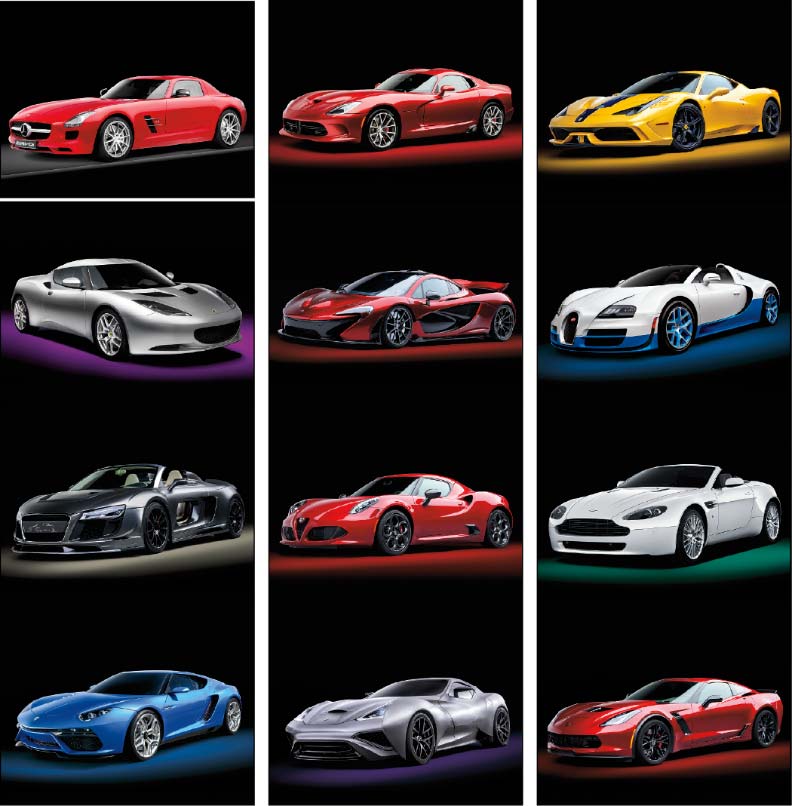 Exotic Sports Cars calendars