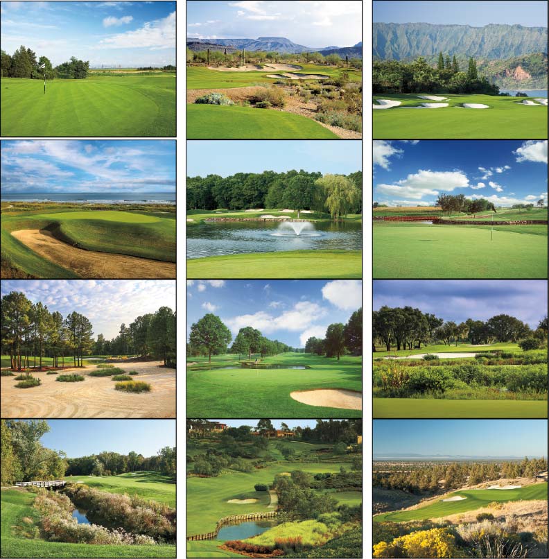 golf calendars