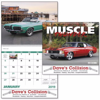 Muscle Thunder calendars